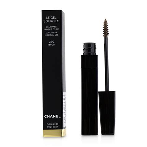 chanel brow gel 370 brun|LE GEL SOURCILS Longwear eyebrow gel 370 .